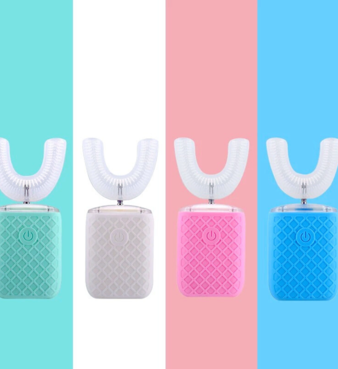 U-Shaped Toothbrush for Adults and Kids