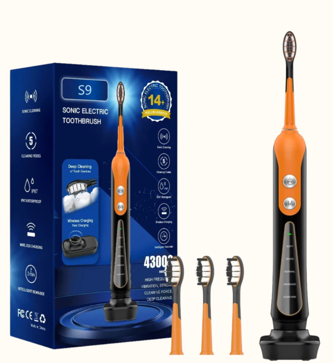 Subort S9 Ultrasonic Electric Toothbrush.