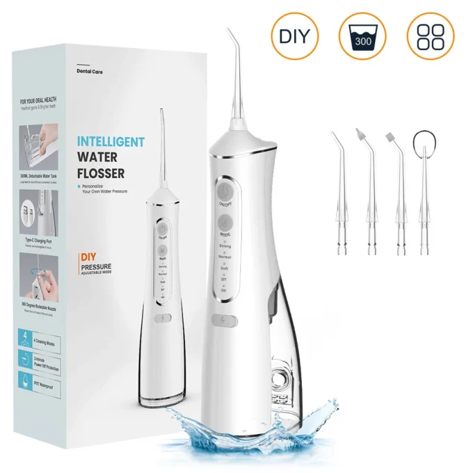 Intelligent Electric Water Flosser For Braces - 300ml