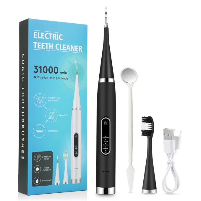 Electric Teeth Cleaner Dental Calculus, Plaque, and Tartar Remover.