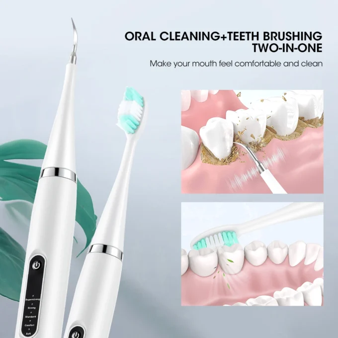 Electric Teeth Cleaner Dental Calculus, Plaque, and Tartar Remover.